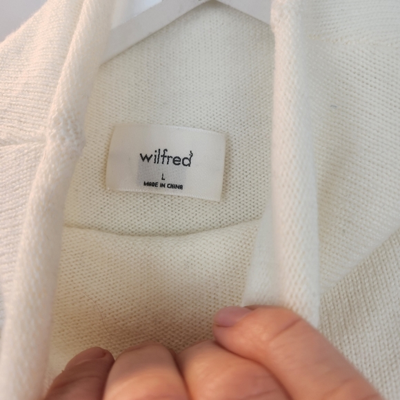 Aritzia Wilfred Cyprie current season sweater size L in EUC - Picture 11 of 13